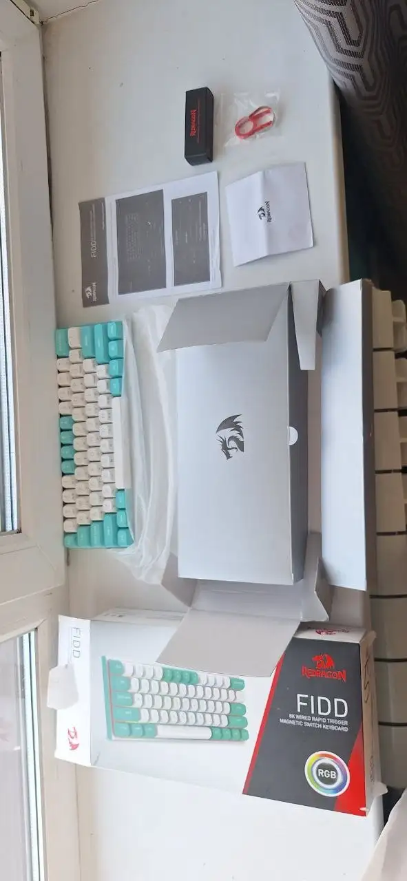 Клавиатура Redragon Fidd в идеальном состоянии - Компьютерная периферия (Электроника) в Иваново