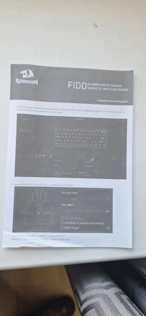 Клавиатура Redragon Fidd в идеальном состоянии - Компьютерная периферия (Электроника) в Иваново
