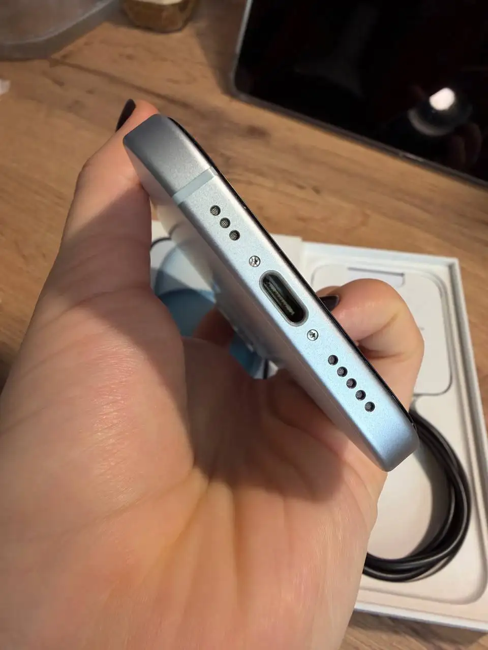 iPhone 15 128GB Голубой - Электроника в Иваново