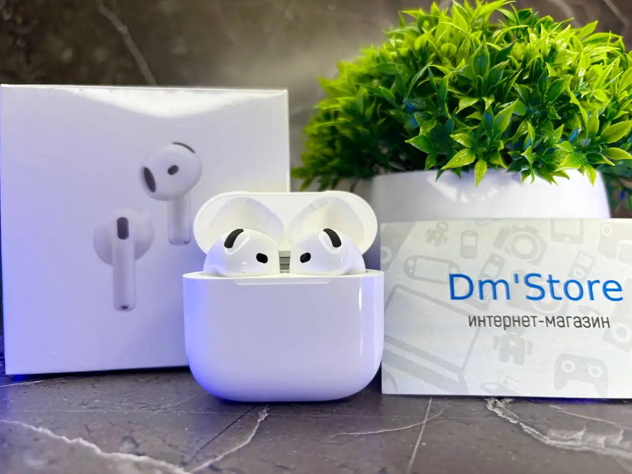 Airpods 4 копия с чехлом в подарок - Электроника в Иваново