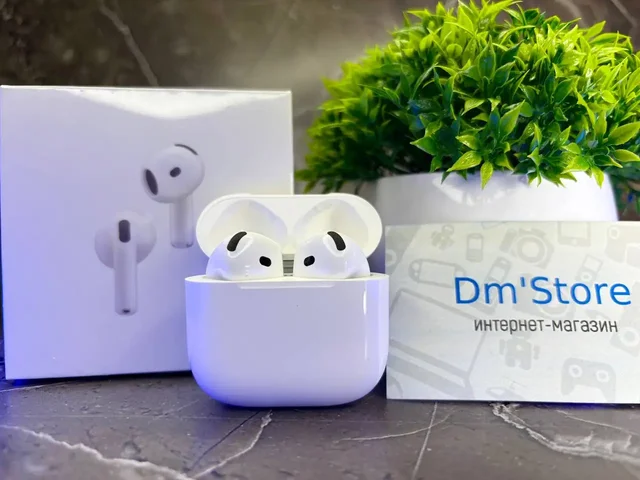 Airpods 4 копия с чехлом в подарок - Электроника в Иваново