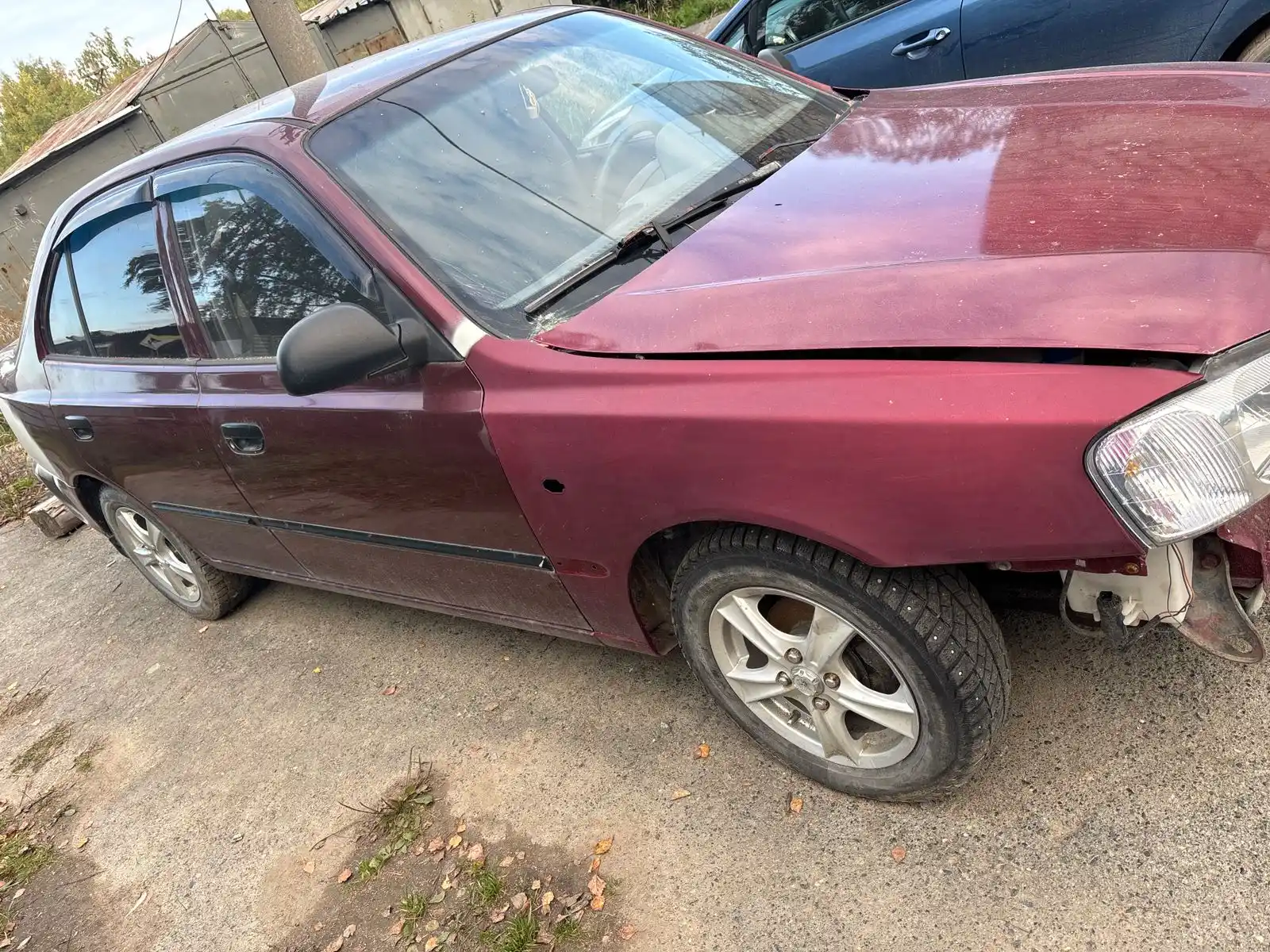 Hyundai Accent LC 2008 после ДТП