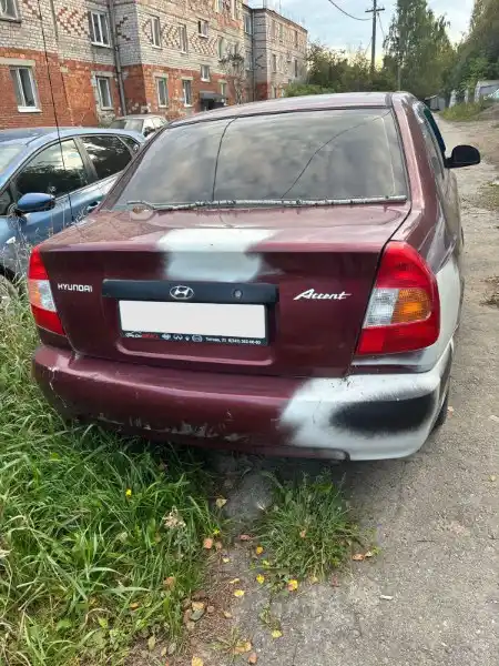 Hyundai Accent LC 2008 после ДТП