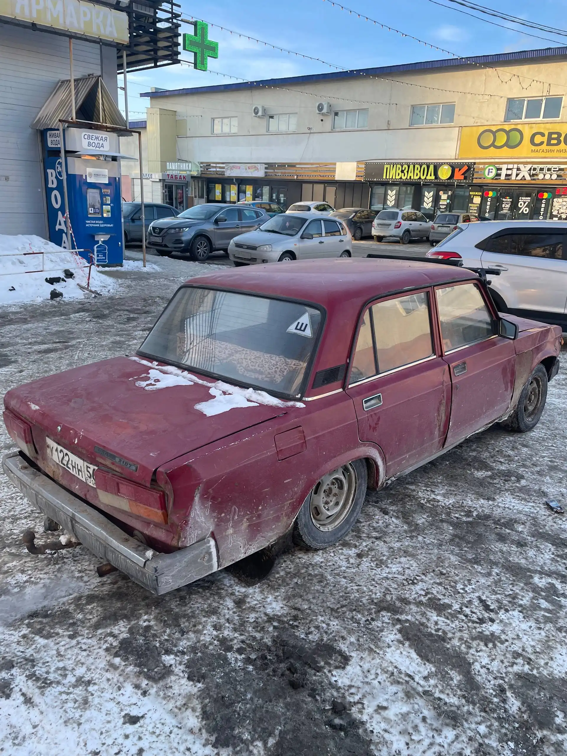 Разбор ВАЗ 2107 инжектор: двигатель, коробка, мост, комплект инжектора - Автозапчасти (Запчасти) в Оренбург