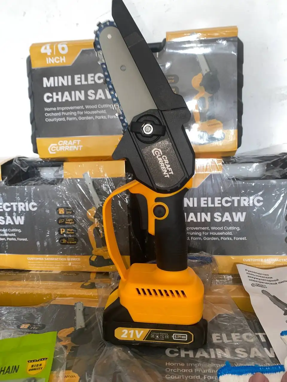 Аккумуляторная пила в полном комплекте - Инструменты (Барахолка) в Оренбург