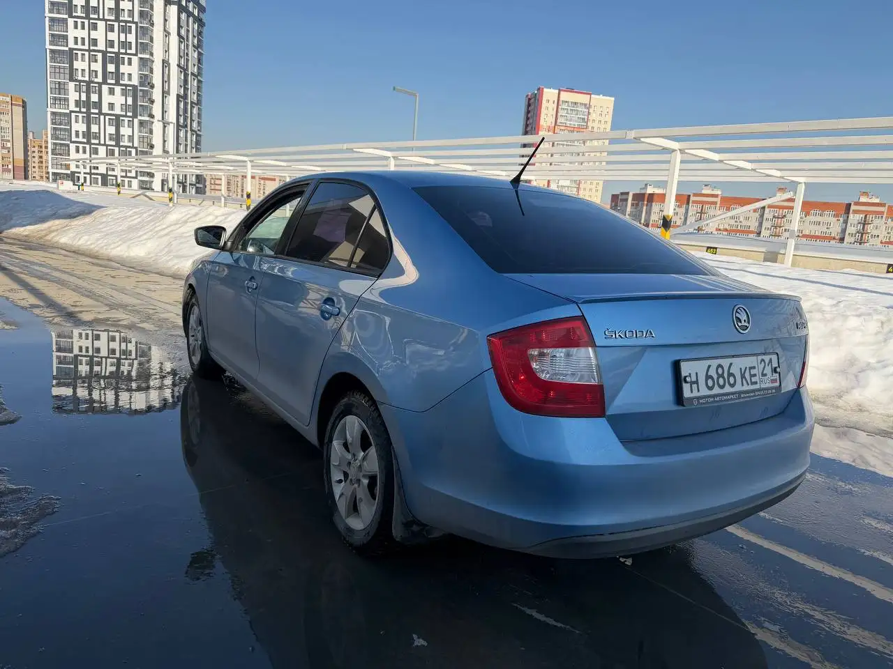 Продажа Шкода Рапид 1.4 автомат 2015 года - Легковые автомобили (Авто) в Казань