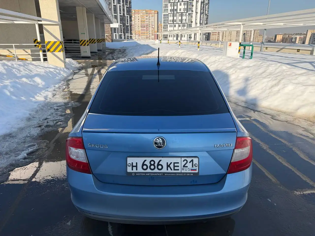 Продажа Шкода Рапид 1.4 автомат 2015 года - Легковые автомобили (Авто) в Казань