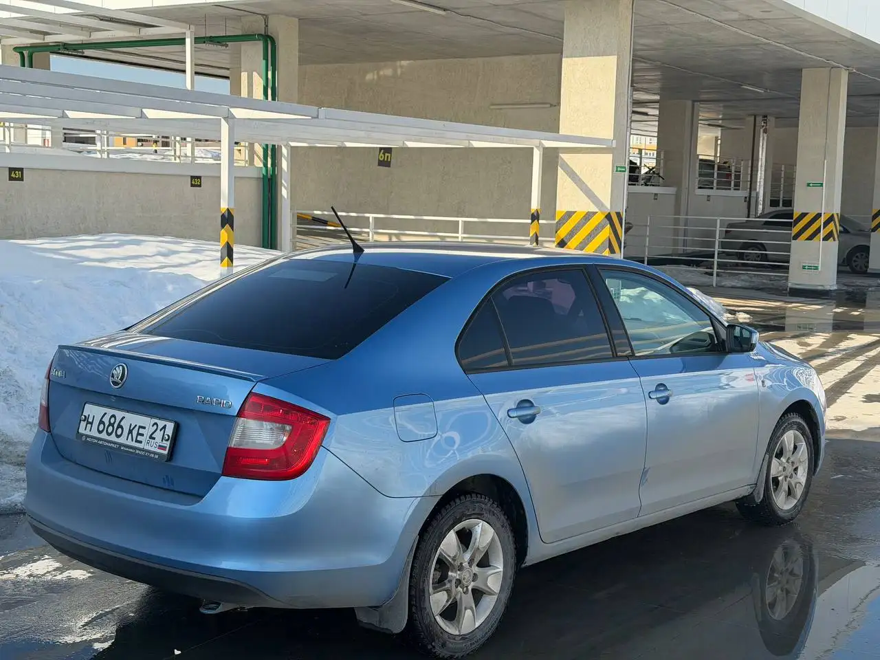 Продажа Шкода Рапид 1.4 автомат 2015 года - Легковые автомобили (Авто) в Казань