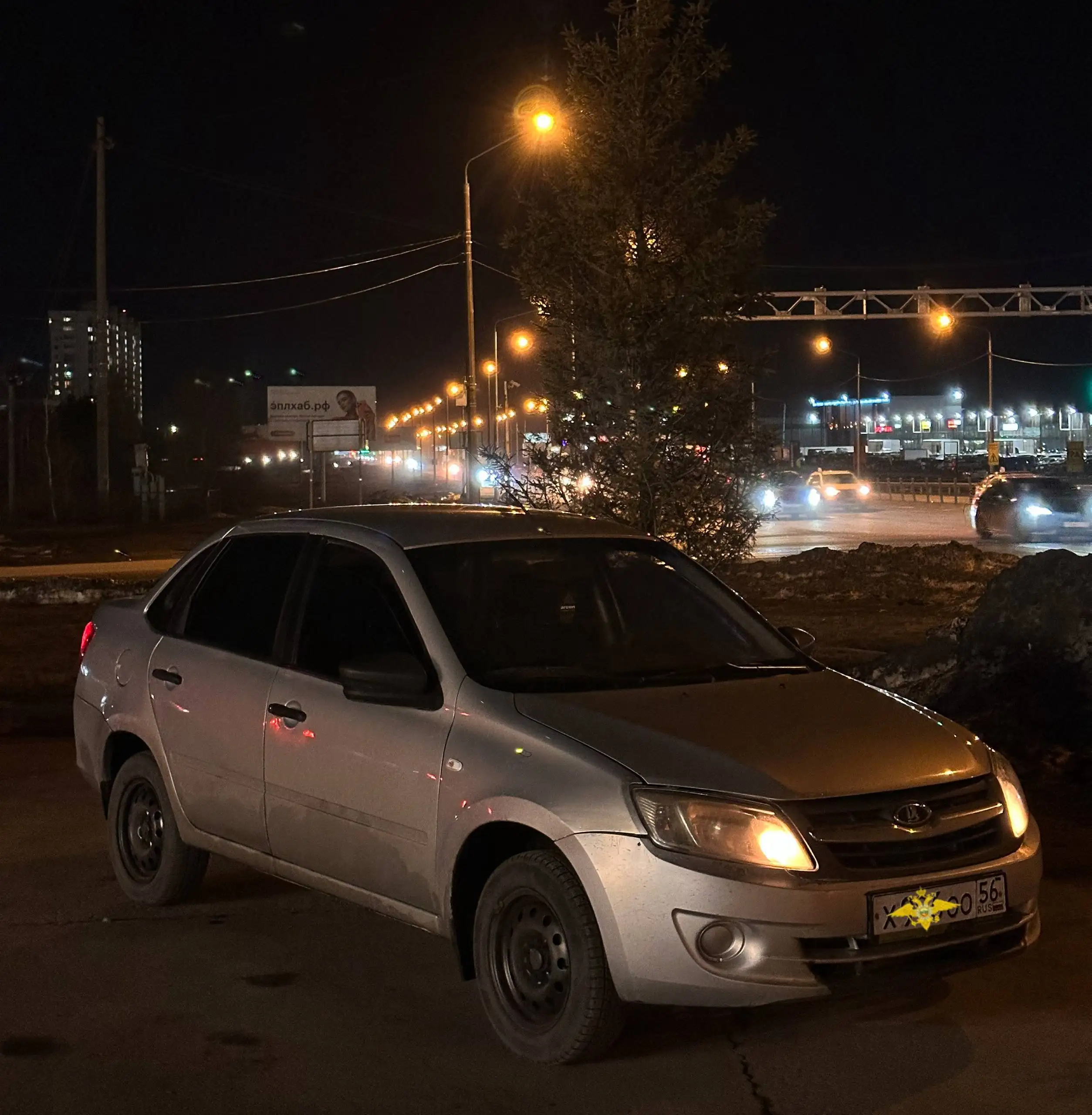 Lada Granta 2017 г.в. с кондиционером и газовым оборудованием - Легковые автомобили (Авто) в Оренбург