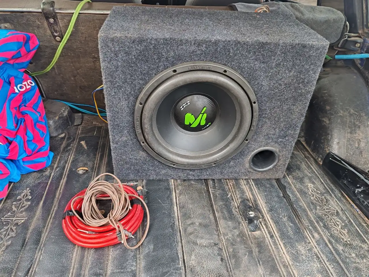Комплект сабвуфера Мачета 12 в коробе с моноблоком - Автозвук (Авто) в Оренбург
