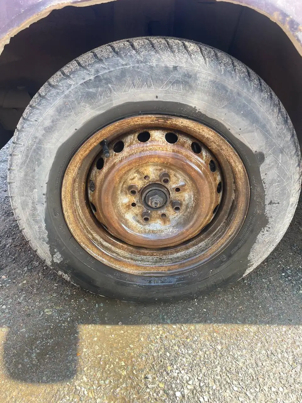 Комплект летних шин 175/70/13 - Шины (Авто) в Оренбург