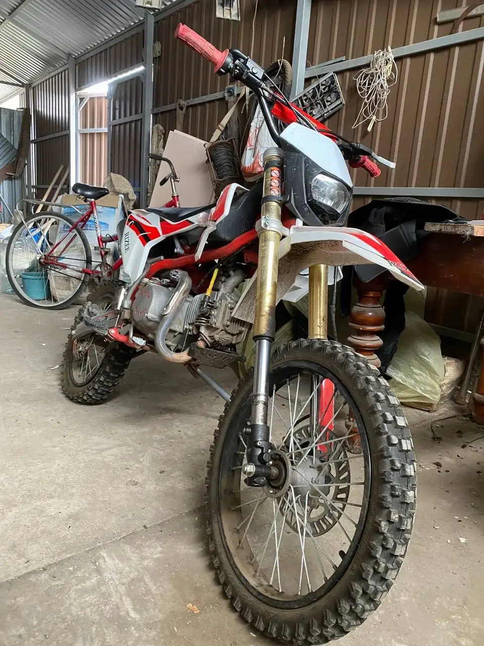 Питбайк Rizee 140 кубов с подарками - Мотоциклы (Авто) в Оренбург