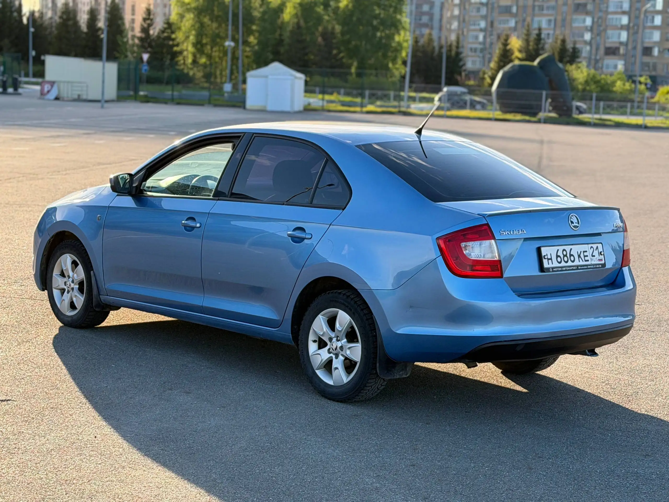 Шкода Рапид 1.4 автомат 2015 - Легковые автомобили (Авто) в Казань