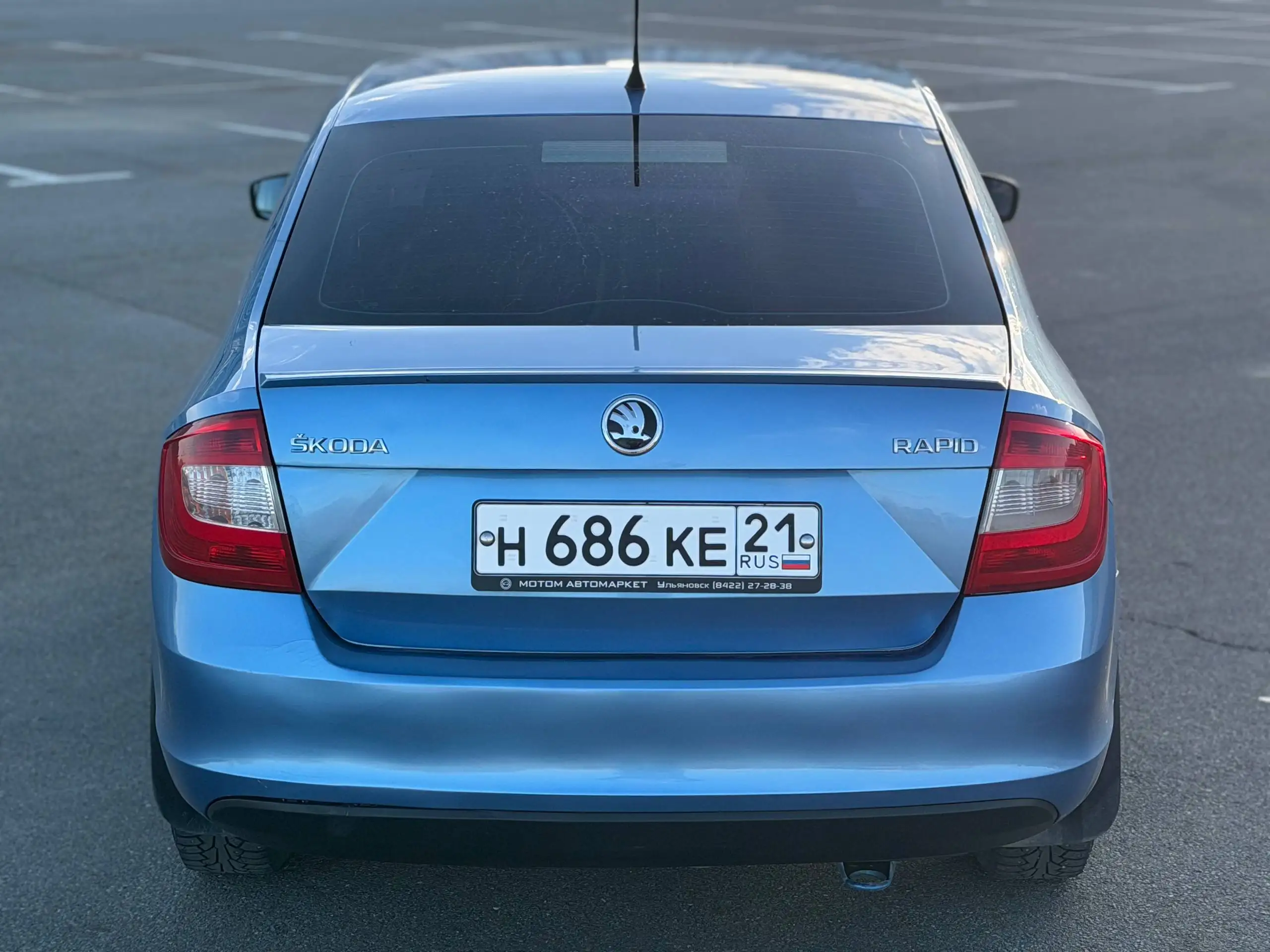 Шкода Рапид 1.4 автомат 2015 - Легковые автомобили (Авто) в Казань