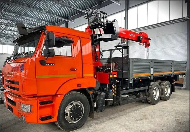 КамАЗ с КМУ Kanglim KS1256G-II и новый КамАЗ 65115 - Авто в Москва