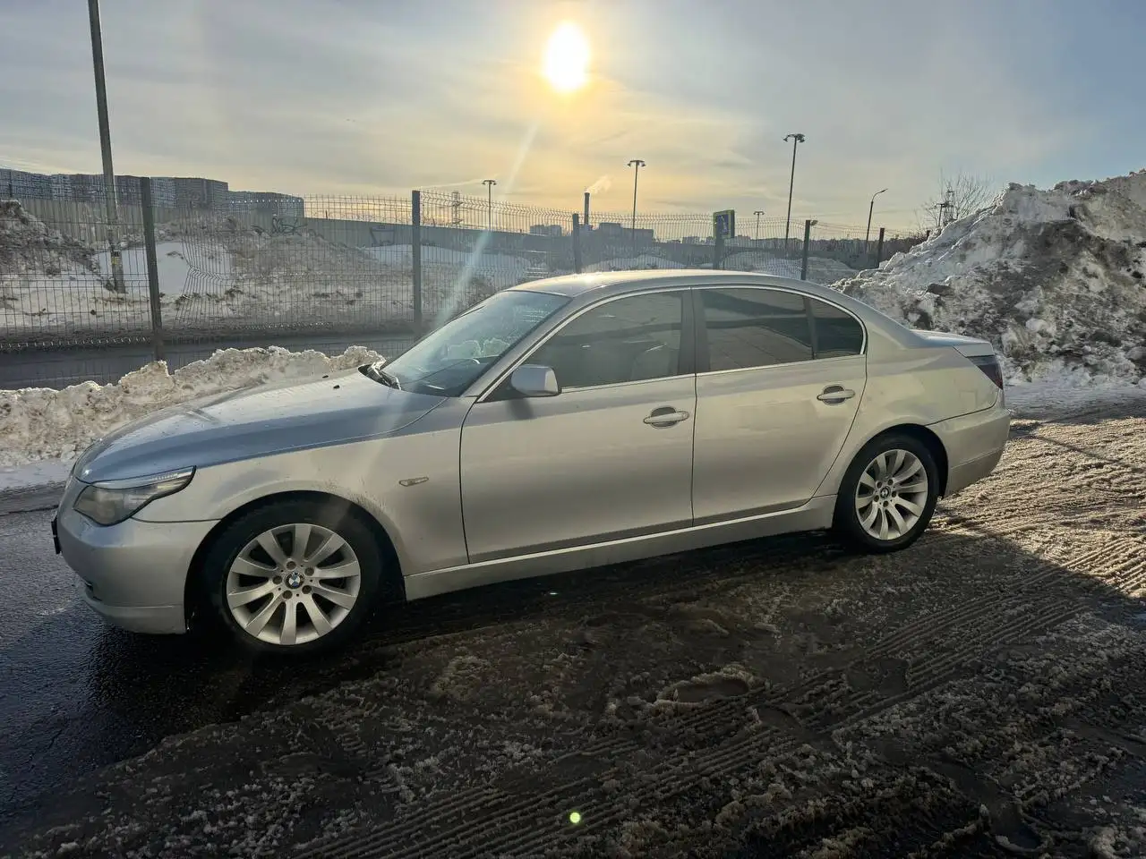 BMW 5 E60 рестайлинг 2007 года, 3.0D, пробег 218 тыс. - Авто в Москва