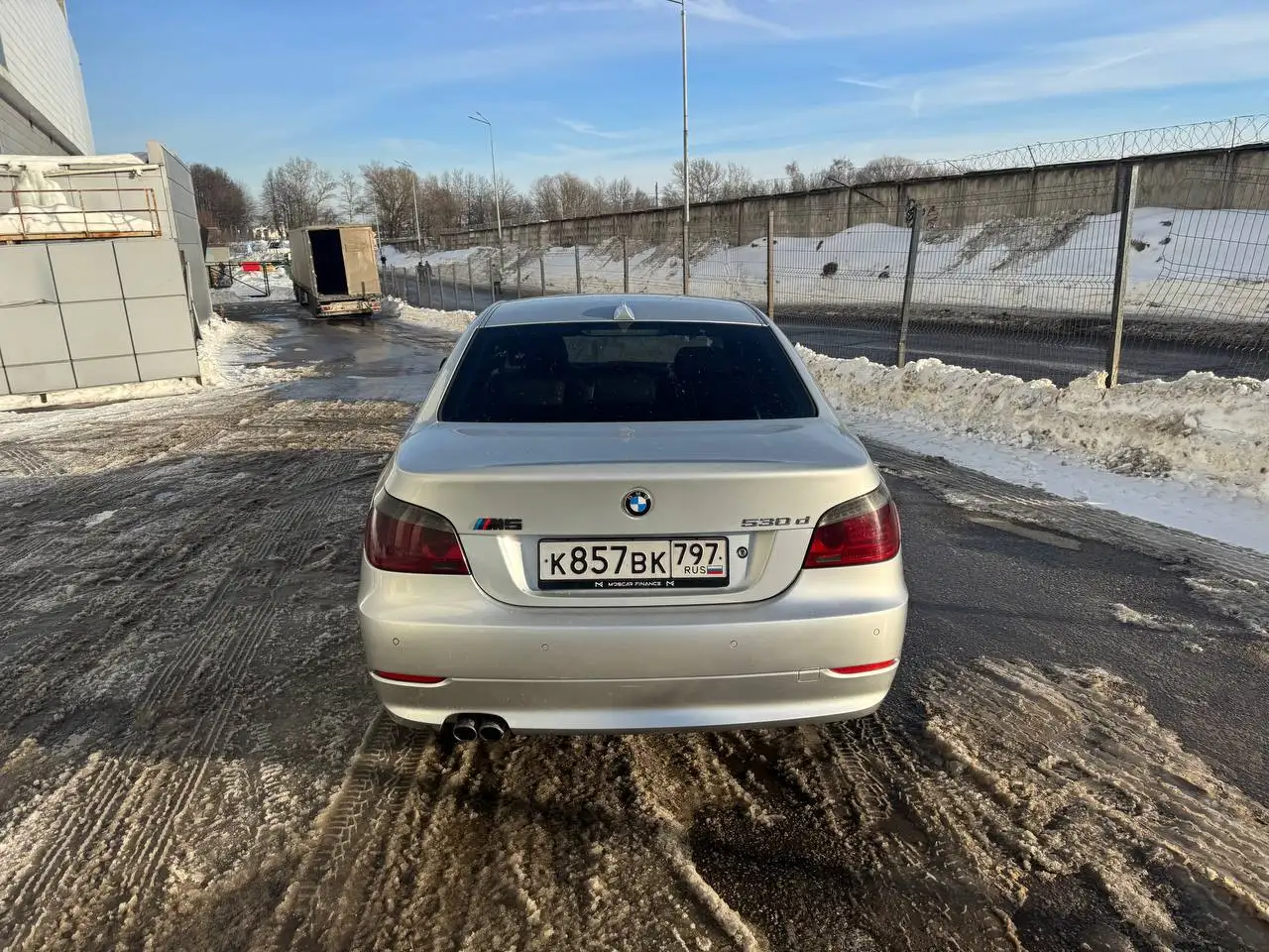 BMW 5 E60 рестайлинг 2007 года, 3.0D, пробег 218 тыс. - Авто в Москва