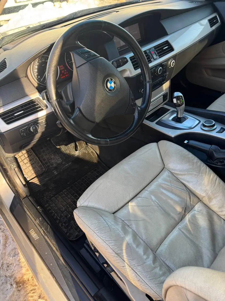 BMW 5 E60 рестайлинг 2007 года, 3.0D, пробег 218 тыс. - Авто в Москва
