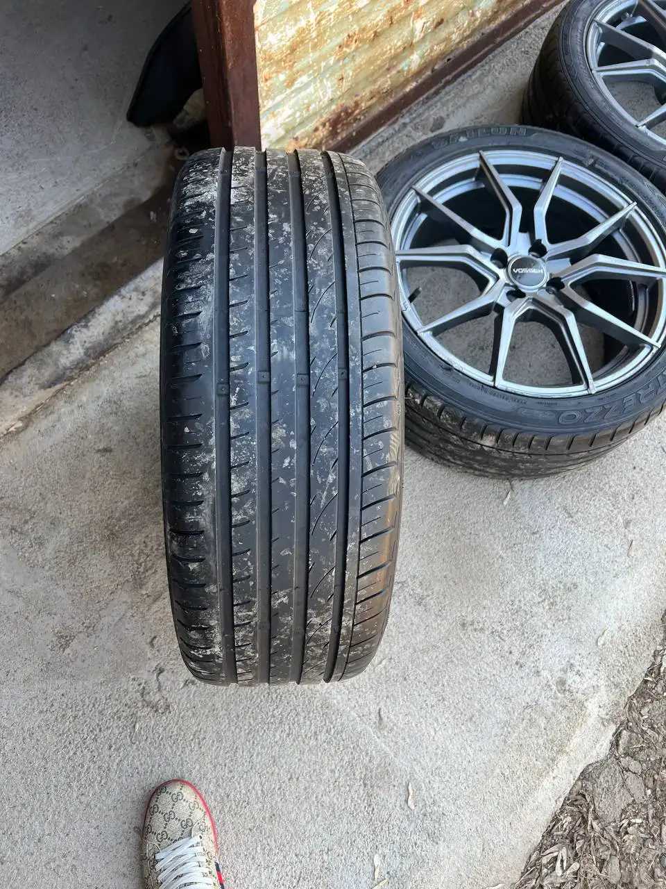 Продажа комплекта колес с резиной 215/45/17 4/100 - Запчасти (Авто) в Оренбург