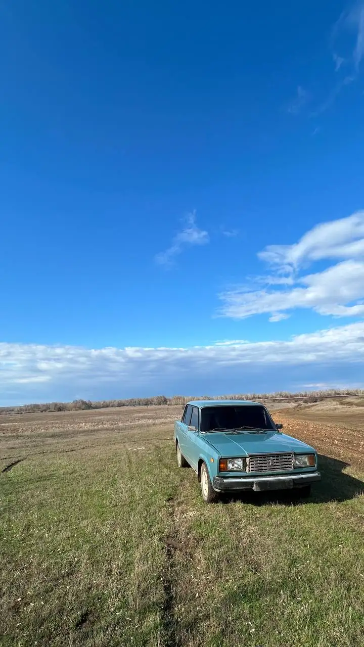 Продам ВАЗ 2107 2004 г.в. серо-синего цвета - Легковые автомобили (Авто) в Оренбург