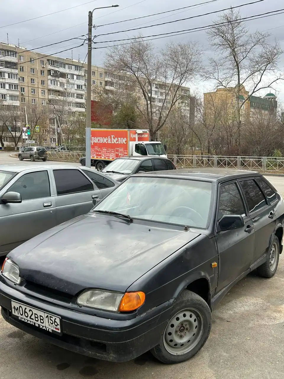 Спустило переднее правое колесо