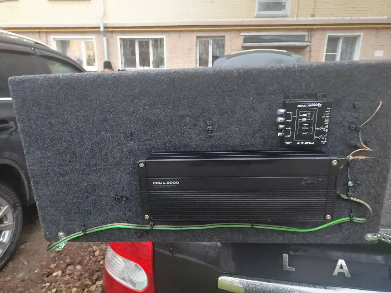 Продам сабовое звено с сабвуфером ORIS и усилителем