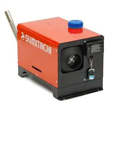 Тепловой генератор на солярке в гараже