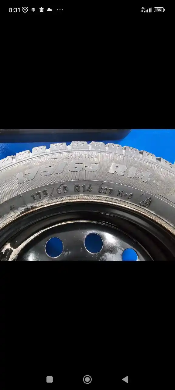 Комплект зимних колёс р-14