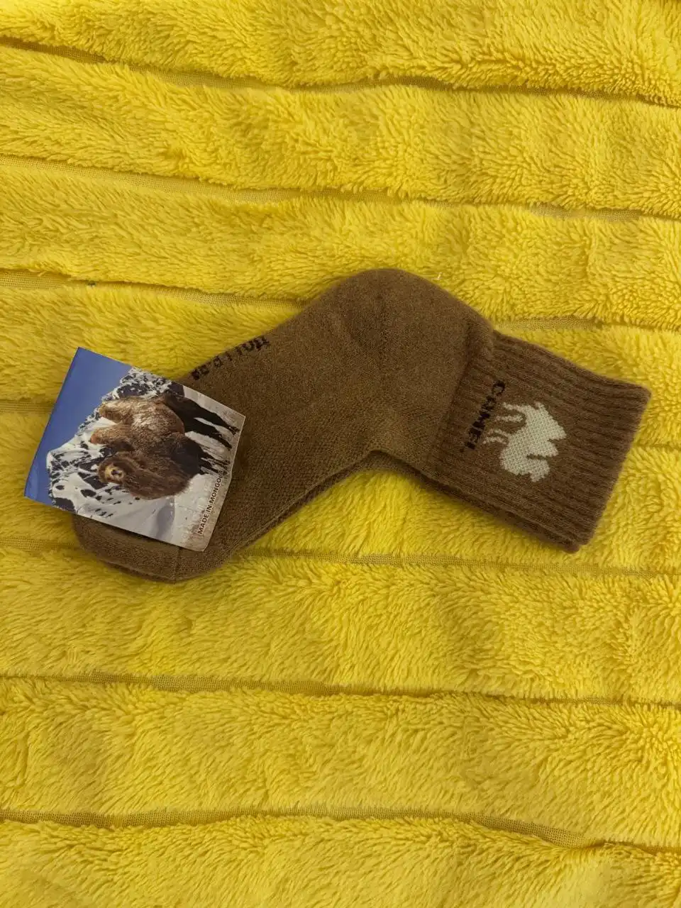 Шерстяные носки к зиме