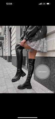 Ботфорты новые размер 37-38 - Одежда в Казань