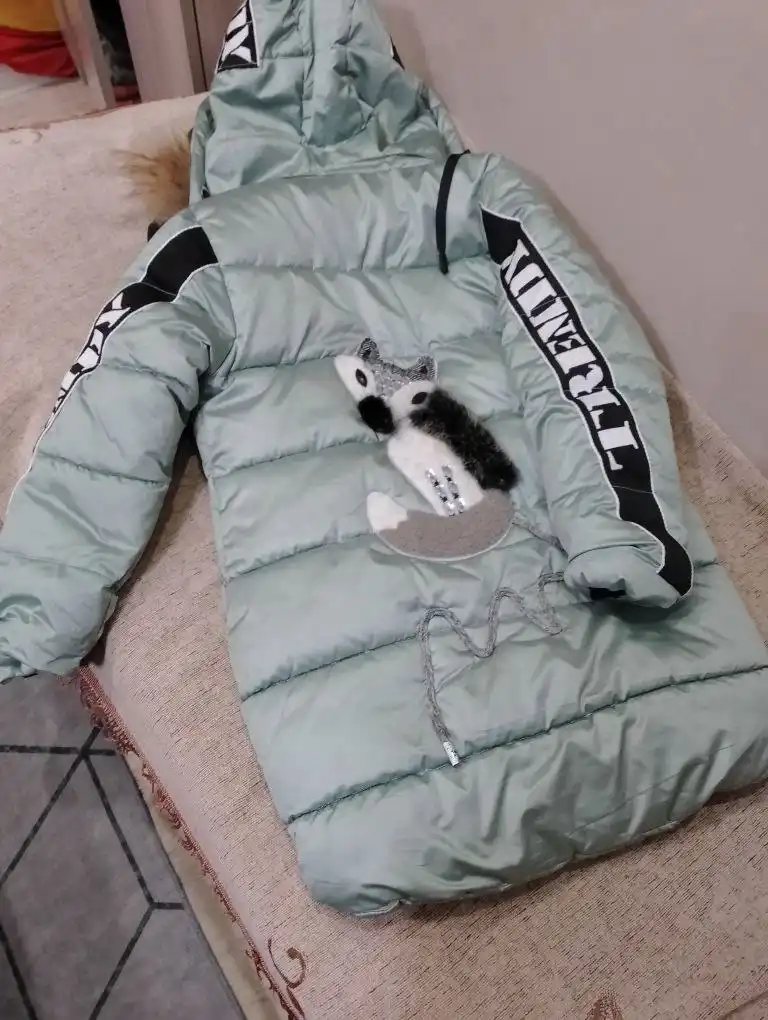 Куртка детская теплая размер 122