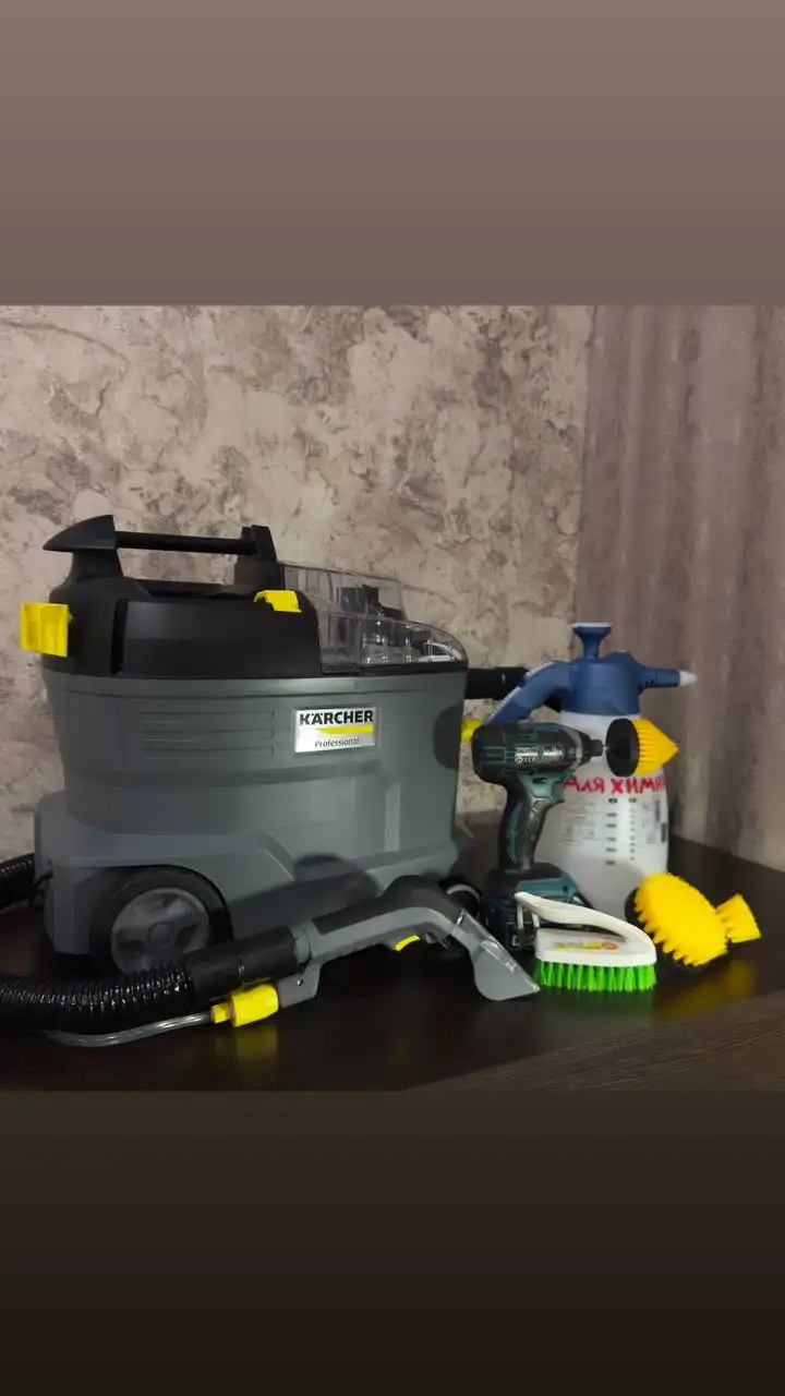 Аренда Karcher Puzzi 8/1 для чистки ковров, диванов и авто