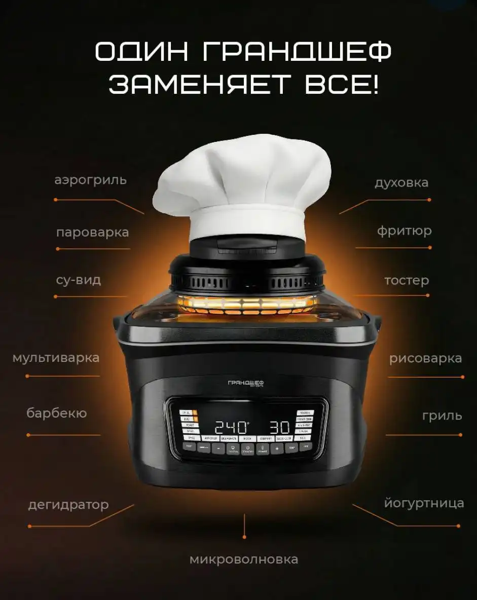 Продажа нового аэрогриля - Техника для кухни (Барахолка) в Казань