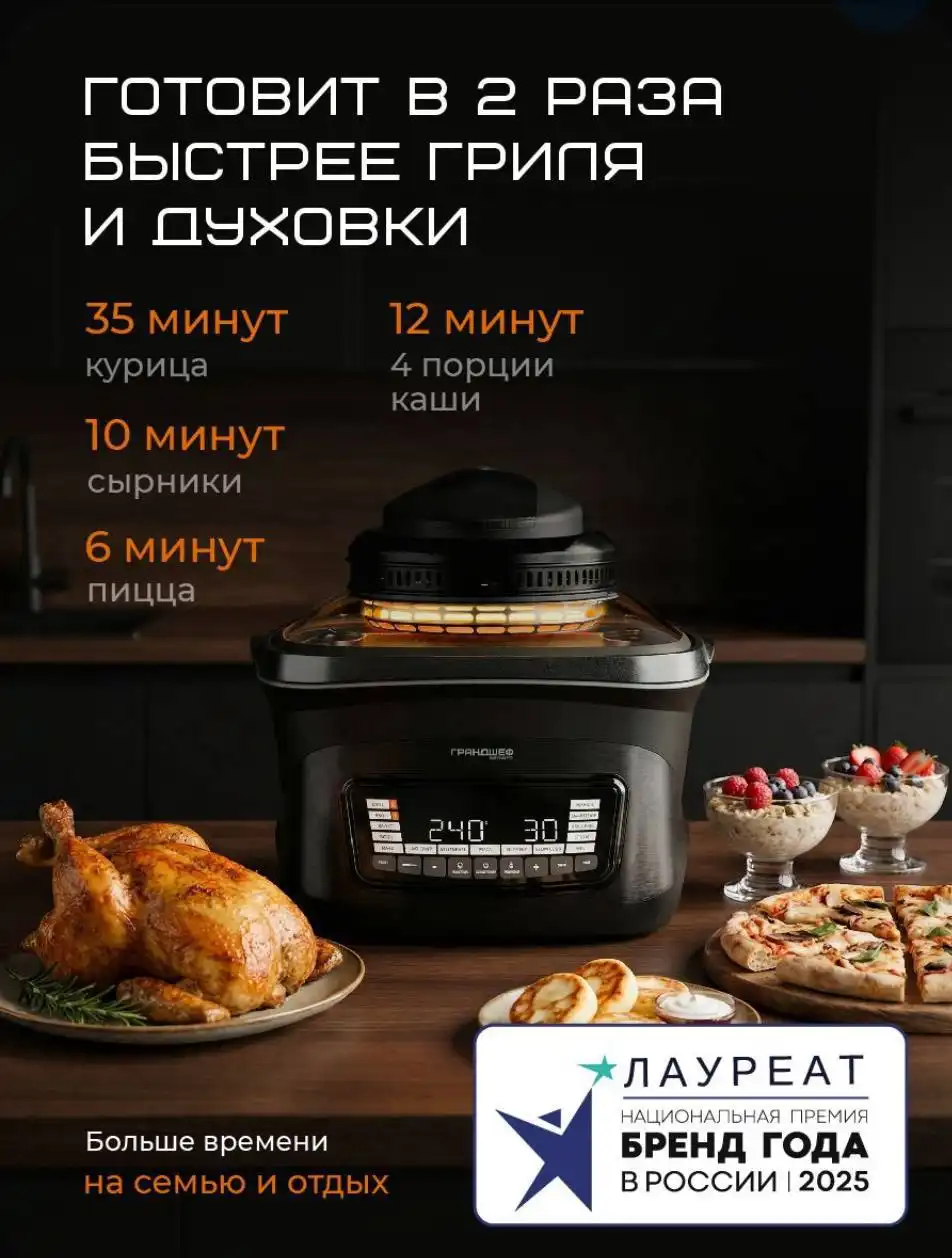 Продажа нового аэрогриля - Техника для кухни (Барахолка) в Казань