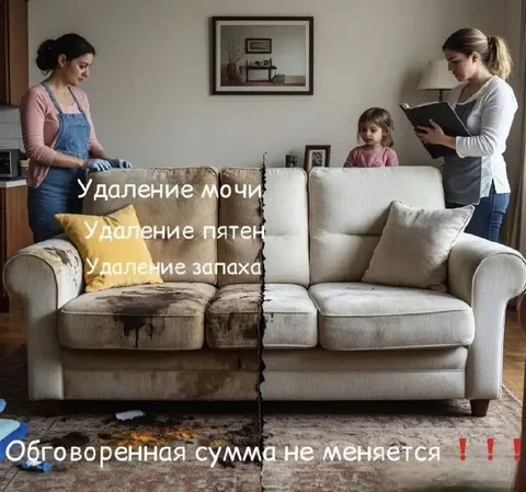 Химчистка мягкой мебели с использованием высококачественных концентратов - Подарки и сувениры в Москва