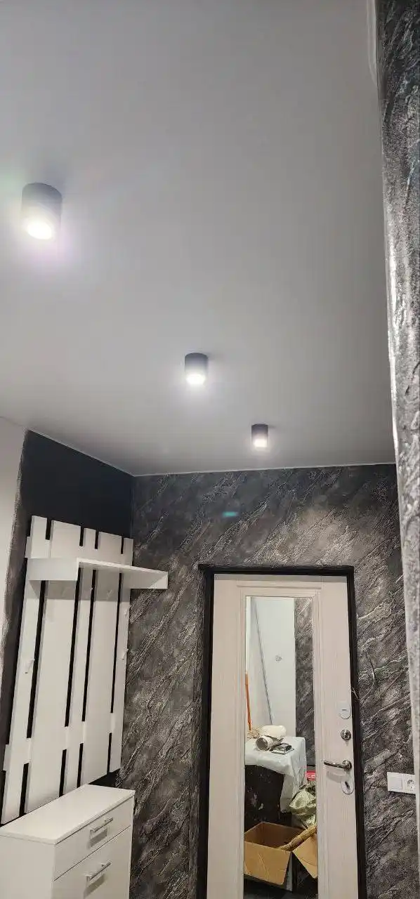 Установка натяжных потолков под ключ