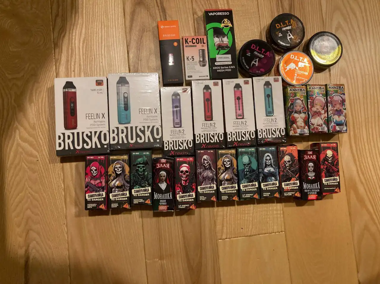 Продажа снюса, жижи и подиков в Костроме