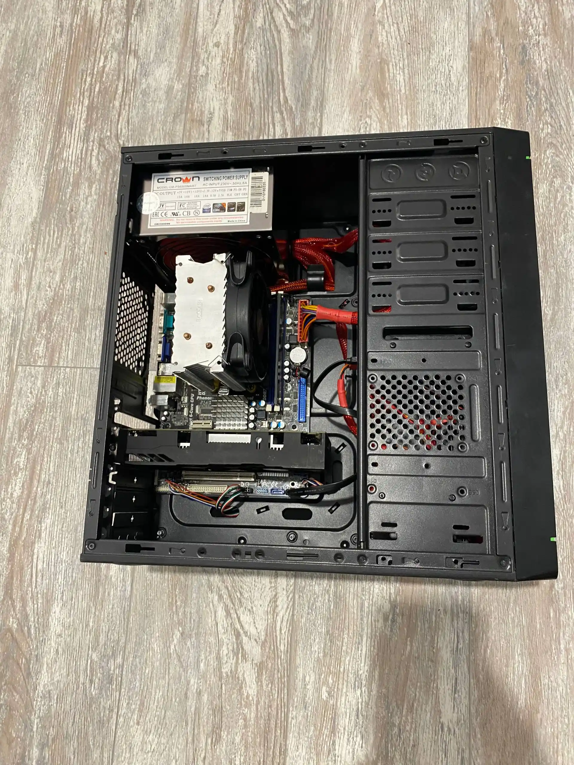 Продается игровой компьютер с видеокартой GTX 1050