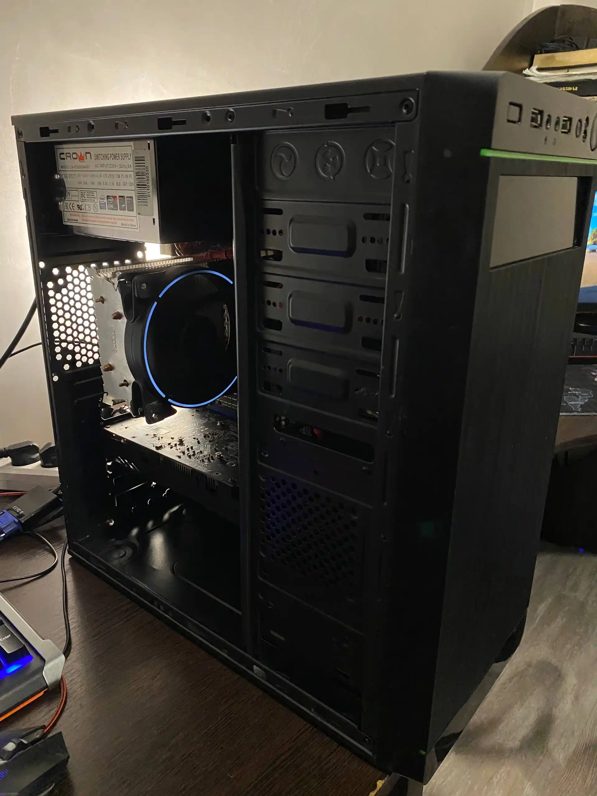 Продается игровой компьютер с видеокартой GTX 1050