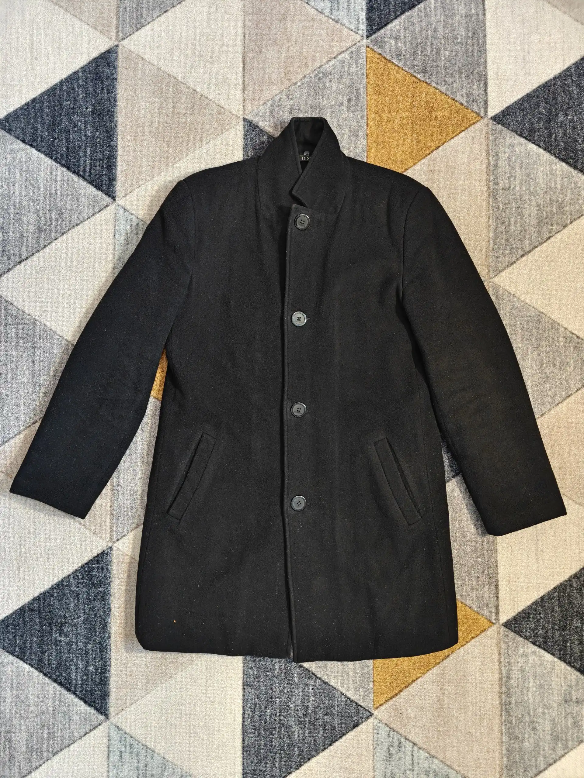 Драповое пальто размер 48