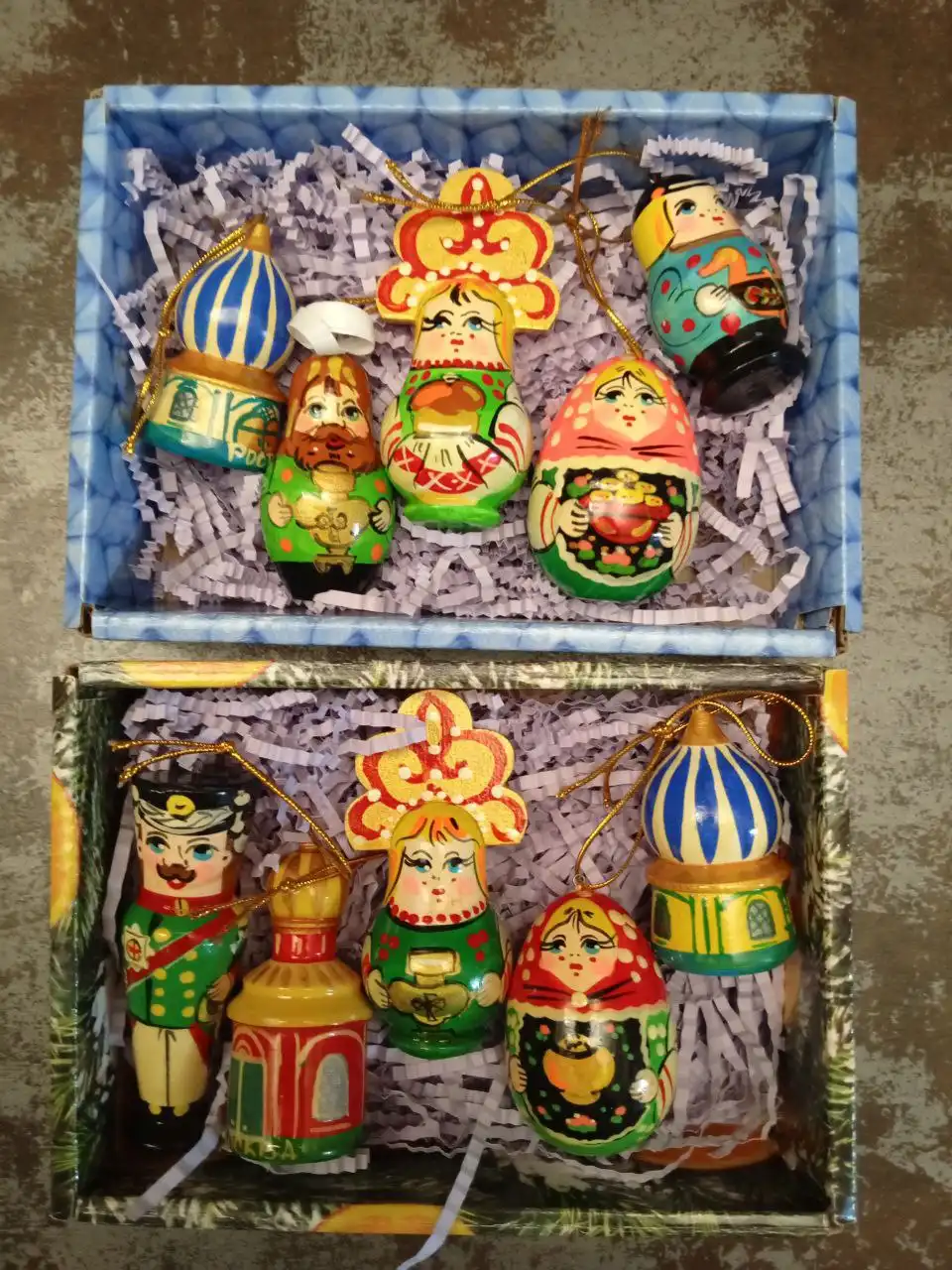 Елочные игрушки деревянные ручной работы