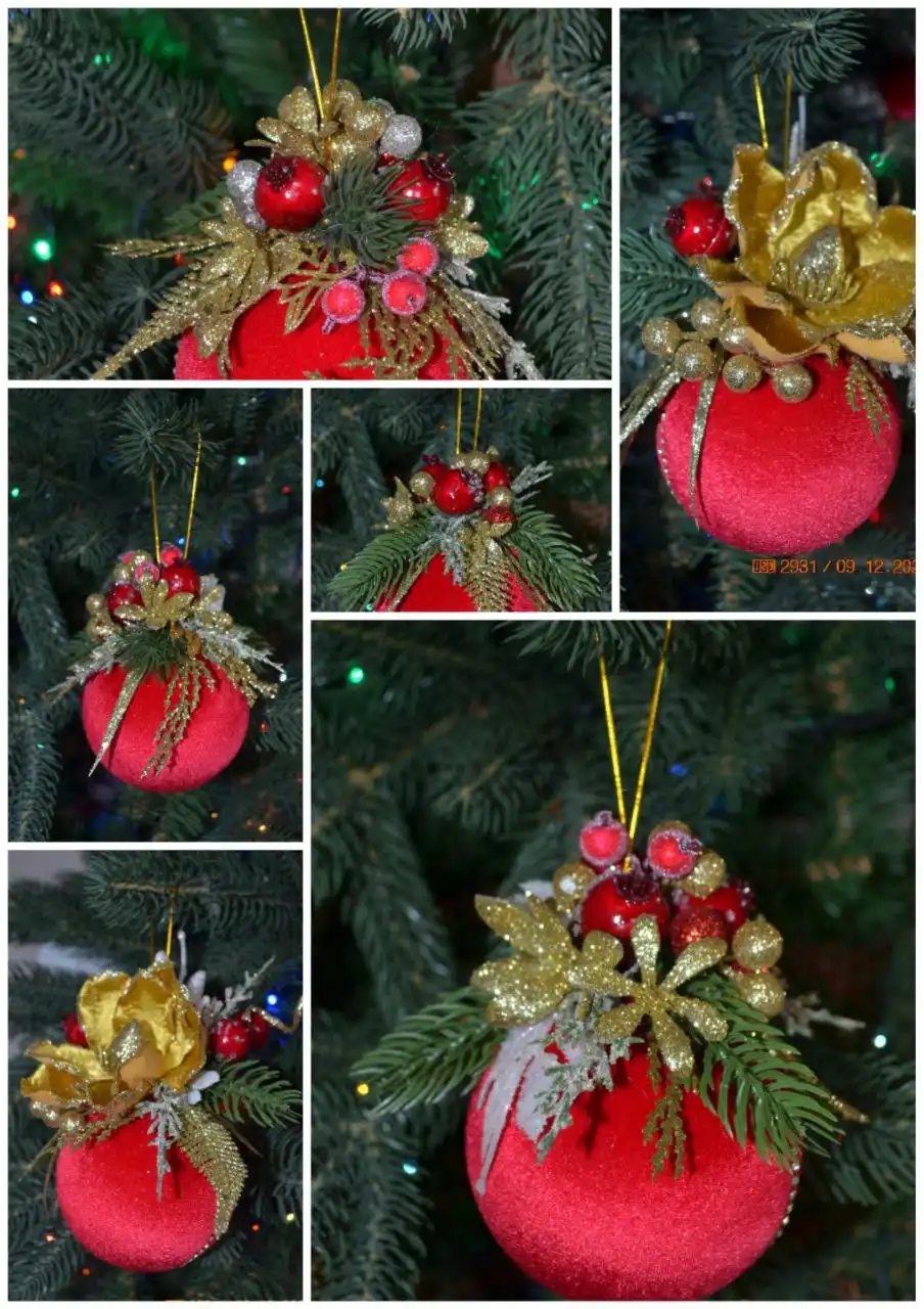 Шар бархат 8 см