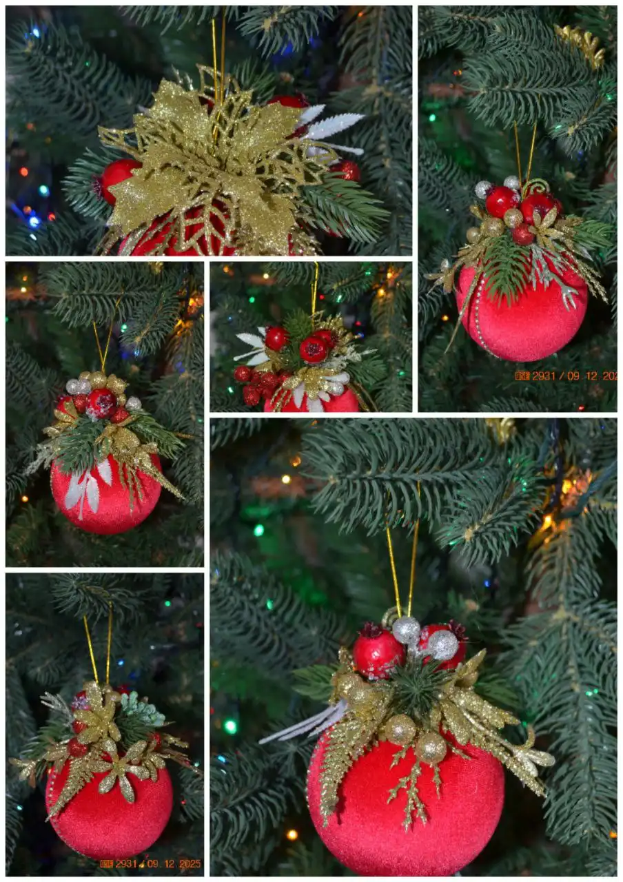 Шар бархат 8 см