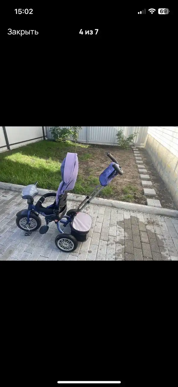 Продам коляску велосипед в одни руки