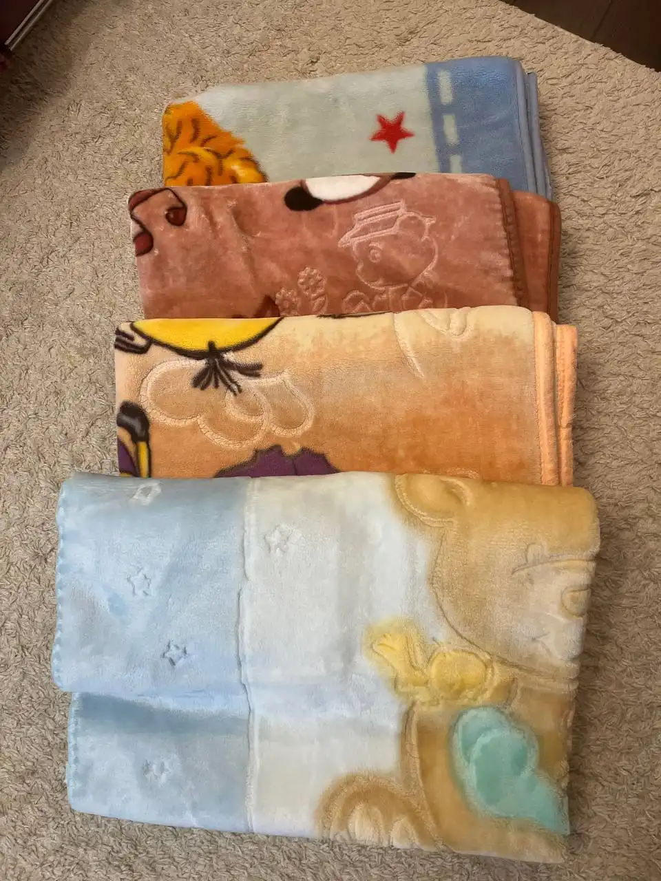 Детские пледы в хорошем состоянии