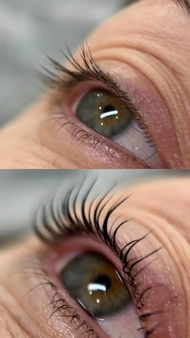 Услуги оформления бровей и ламинирования ресниц в салоне