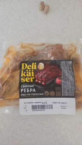 Ребра BBQ По-Техасски томлёные Delikaiser весовые - Обмен в Ставрополь