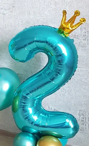 Воздушный шар в виде цифры 2 - Рукоделие в Ставрополь