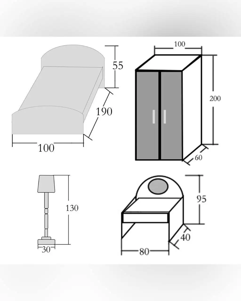 Набор деревянной мебели «Дюймовочка» - спальня ручной работы - Мебель (Для дома и дачи) в Пятигорск