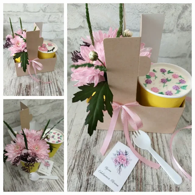 Наборы десертов с шампанским и цветами к 8 марта - Красота и здоровье в Ставрополь